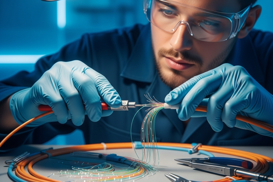 Evde Fiber Kablo Tamiri 1 Evde Fiber Kablo Tamiri